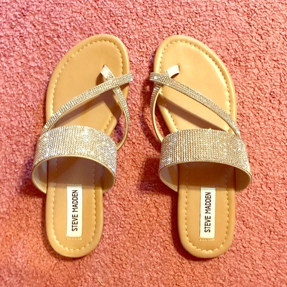steve madden bling sandals